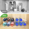 Water Bottle Storage Organizer, 2 Pack Water Bottle Storage Rack