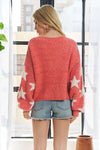 Star Contrast Sweater-sweater-Reef Love