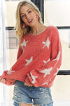 Star Contrast Sweater-sweater-Reef Love