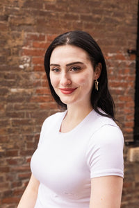 Star Hoop Earrings- Ivory, Hypoallergenic-Jewelry & Accessories - Earrings - Hoop Earrings-Reef Love