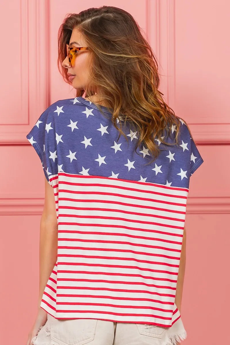 Star and Stripe Combo Top-Reef Love