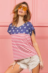 Star and Stripe Combo Top-Reef Love