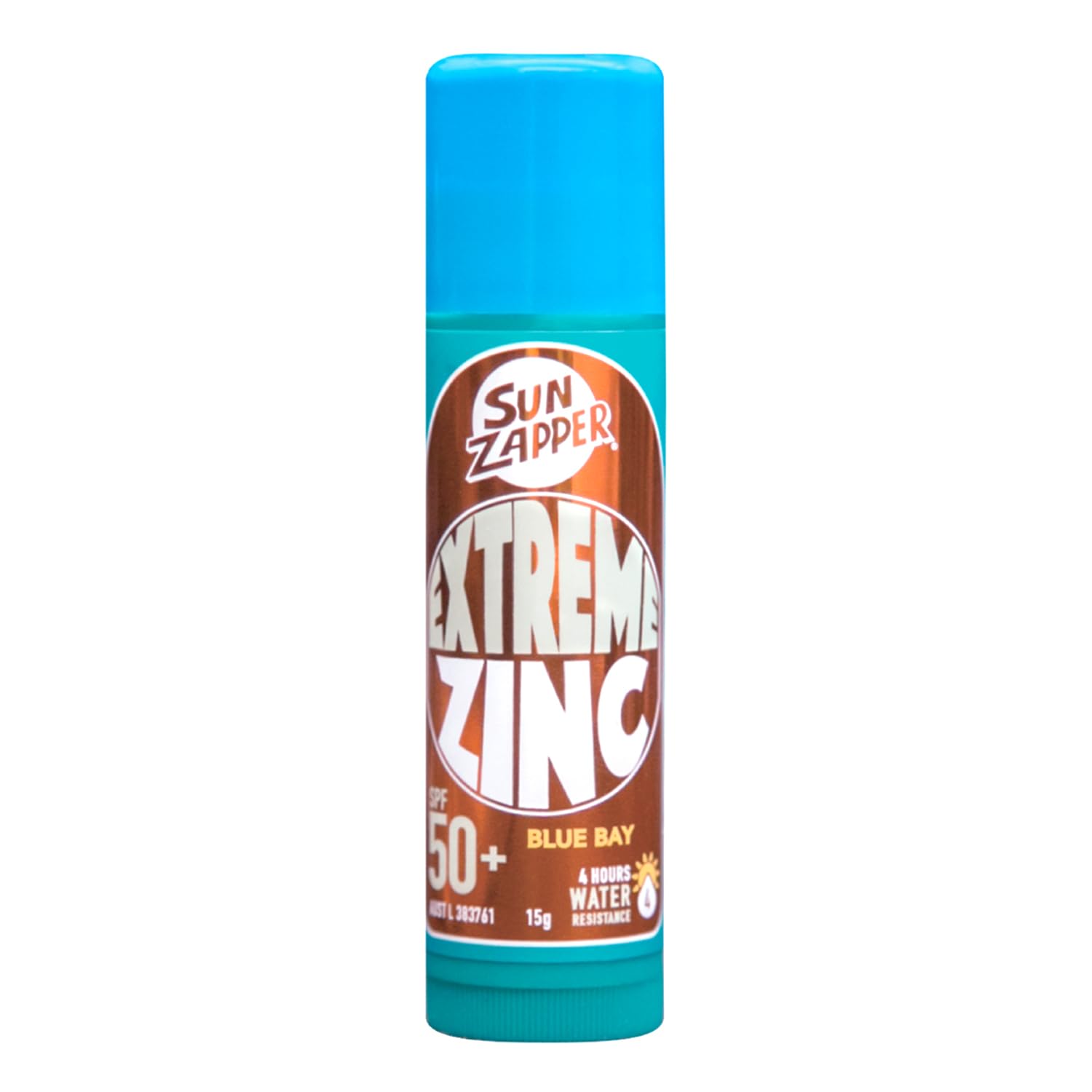 Sun Zapper Extreme Zinc Colored Sun Stick - Ultimate SPF50+ Mineral Sunscreen