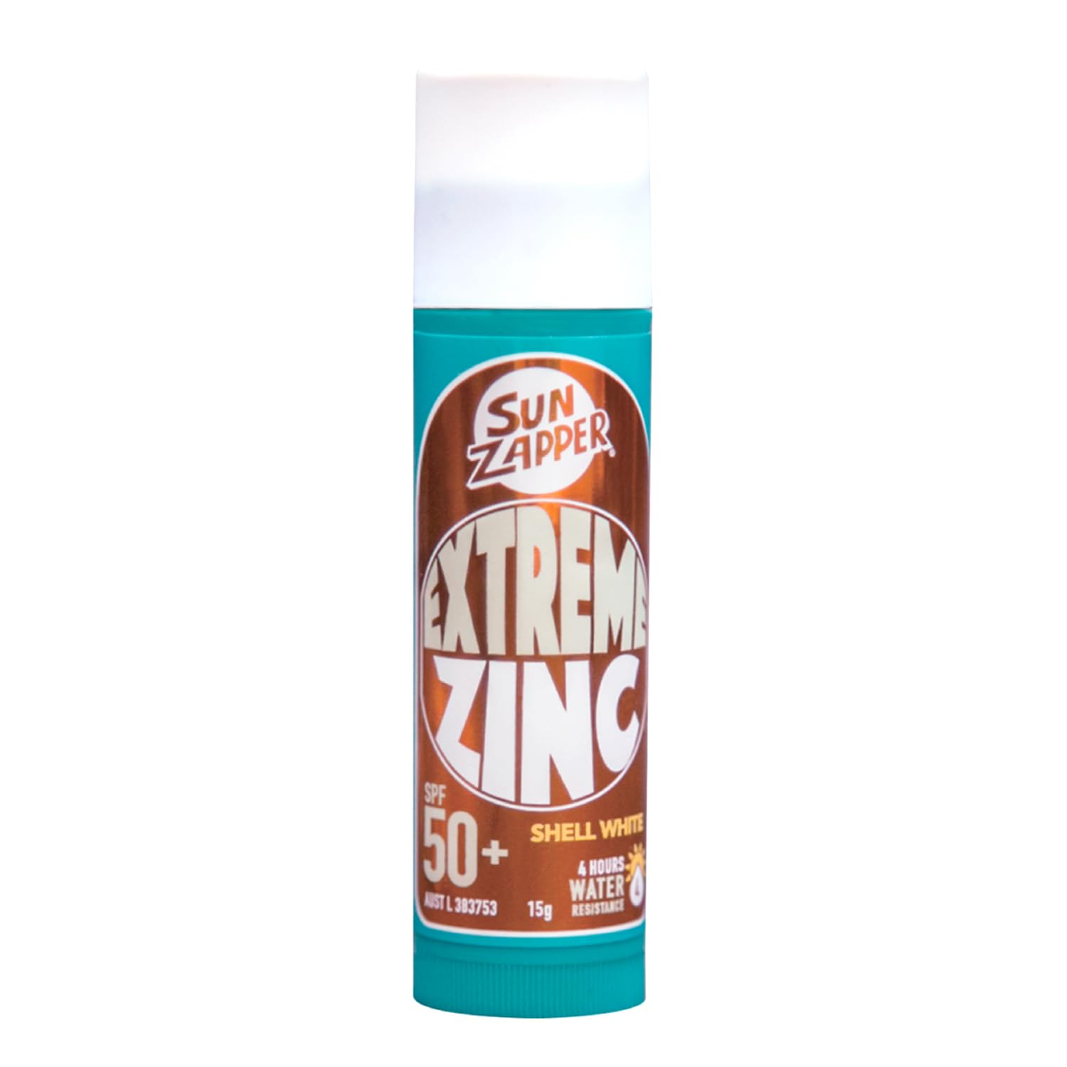 Sun Zapper Extreme Zinc Colored Sun Stick - Ultimate SPF50+ Mineral Sunscreen