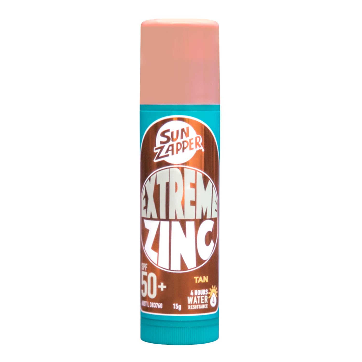 Sun Zapper Extreme Zinc Colored Sun Stick - Ultimate SPF50+ Mineral Sunscreen