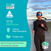 Sun Zapper Extreme Zinc Colored Sun Stick - Ultimate SPF50+ Mineral Sunscreen