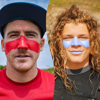 Sun Zapper Extreme Zinc Oxide Sunscreen Stick – SPF 50+ Protection in Red, White, and Blue 3-Pack