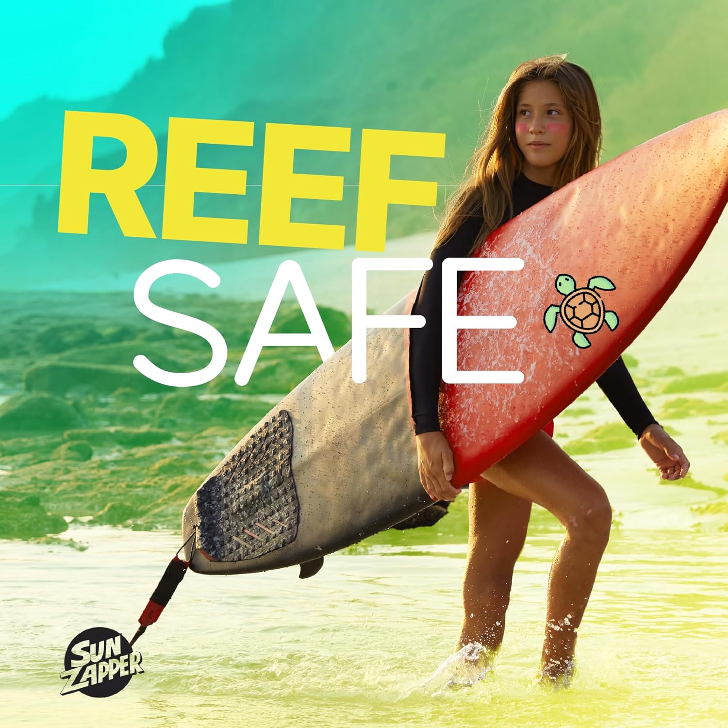 Sun Zapper Pure Zinc Mineral Sunscreen SPF 50 - Ultimate Reef Safe Protection