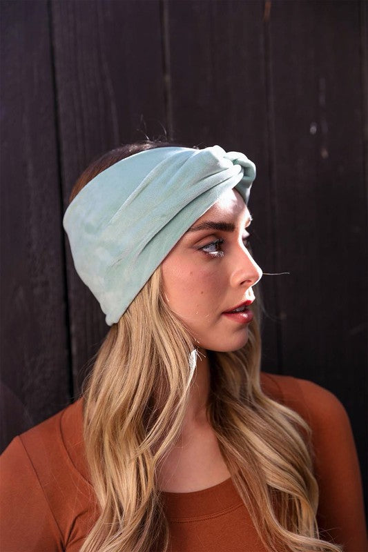 Super Soft Twisted Velvet Headband