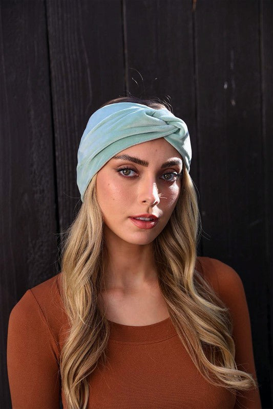 Super Soft Twisted Velvet Headband