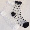 Sweet Hearts Sheer Socks, Pack of 2-Sweet Hearts Sheer Socks, Pack of 2. Add a dash of romance to your look with our Sweet Hearts Sheer Socks. Featuring delicate heart patterns on a sheer fabric.