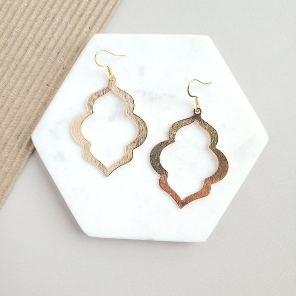 Talia Earrings - Gold-Reef Love