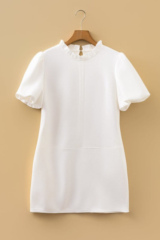 The Little White Mini Dress-Reef Love