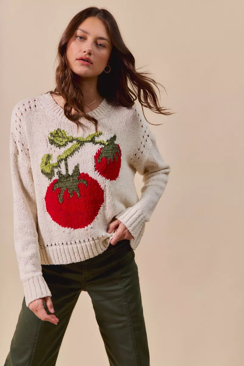 Tomato Knit Sweater