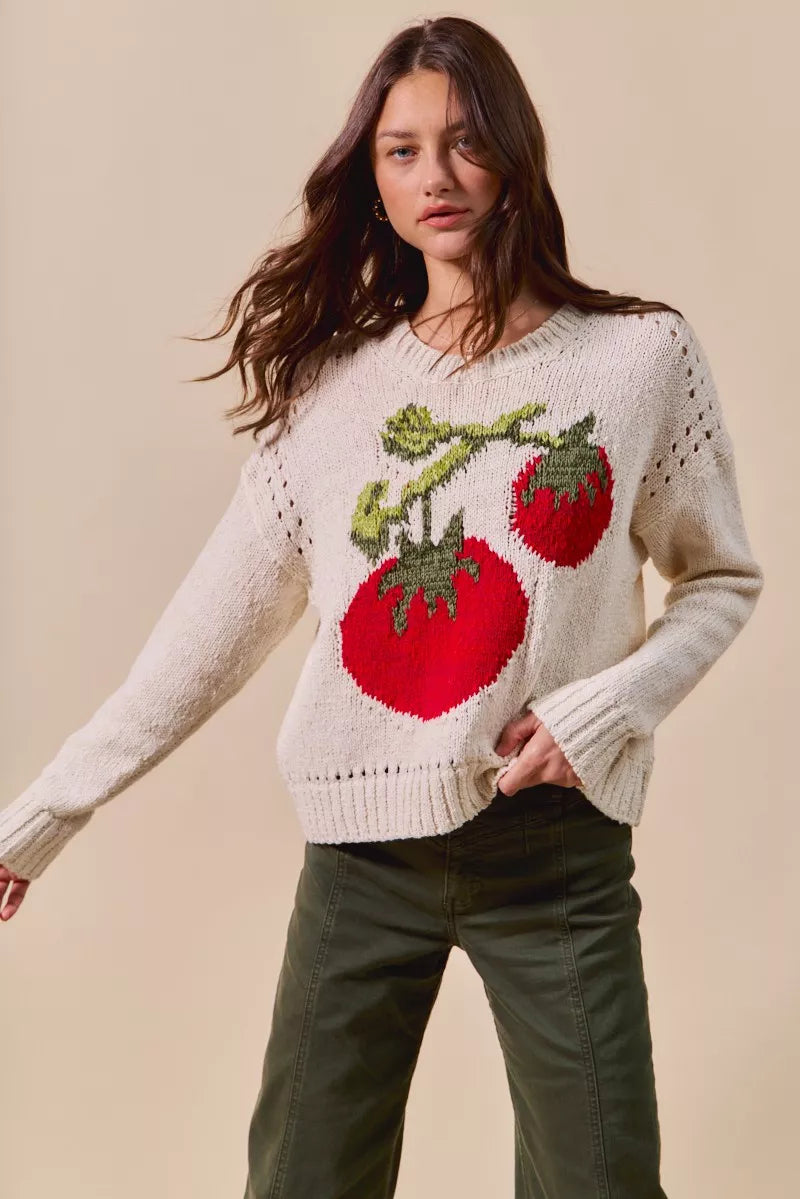 Tomato Knit Sweater