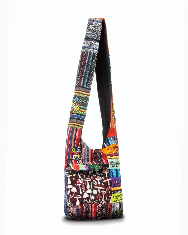 Kathmandu Collection Tribal Stripe Hobo Bag-Hobo Bag-Reef Love