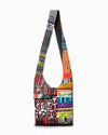 Kathmandu Collection Tribal Stripe Hobo Bag-Hobo Bag-Reef Love