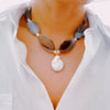 Upper East Baroque Pearl Necklace, 18k Gold Plated Tarnish Resistant