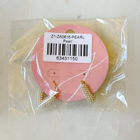 V Shape Classy Hoop Earrings 18K Gold Plated, Tarnish Resistant