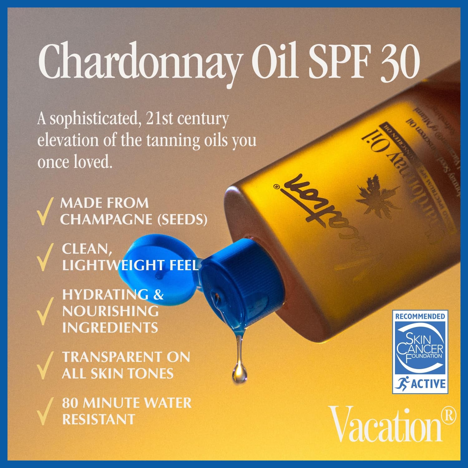 Vacation Chardonnay Oil SPF 30 & Air Freshener Bundle, Hydrating & Nourishing- Boho Chic Styles by Reef Love