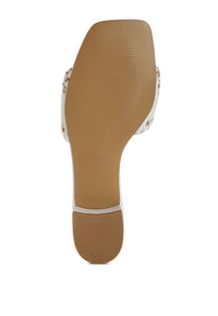 Vacay Babe Lake Como Beaded Slip-On Heel Sandals-Reef Love