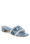 Vacay Babe Lake Como Beaded Slip-On Heel Sandals-Reef Love