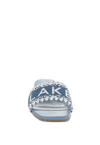 Vacay Babe Lake Como Beaded Slip-On Heel Sandals-Reef Love