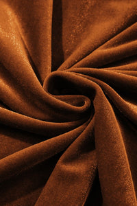 Velvet Frilled Neck Puff Sleeve Blouse- Boho Chic Styles by Reef Love