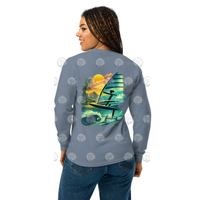 Foil Hawaii Long Sleeve Graphic Tee - Reef Love Custom Design