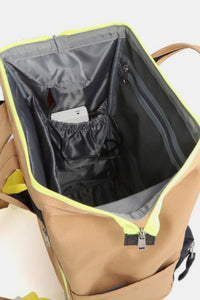 Waterproof Backpack Bag with Reinforced Edges + USB Port-Durable waterproof backpack with reinforced edges, USB port, and spacious design. Perfect for commuting, travel, or outdoor adventures.-Reef Love