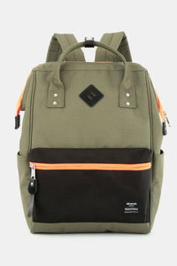 Waterproof Backpack Bag with Reinforced Edges + USB Port-Durable waterproof backpack with reinforced edges, USB port, and spacious design. Perfect for commuting, travel, or outdoor adventures.-Reef Love