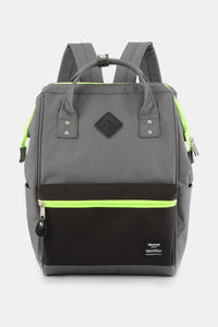 Waterproof Backpack Bag with Reinforced Edges + USB Port-Durable waterproof backpack with reinforced edges, USB port, and spacious design. Perfect for commuting, travel, or outdoor adventures.-Reef Love