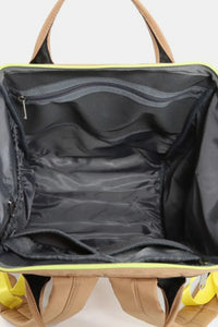 Waterproof Backpack Bag with Reinforced Edges + USB Port-Durable waterproof backpack with reinforced edges, USB port, and spacious design. Perfect for commuting, travel, or outdoor adventures.-Reef Love