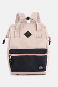 Waterproof Backpack Bag with Reinforced Edges + USB Port-Durable waterproof backpack with reinforced edges, USB port, and spacious design. Perfect for commuting, travel, or outdoor adventures.-Reef Love