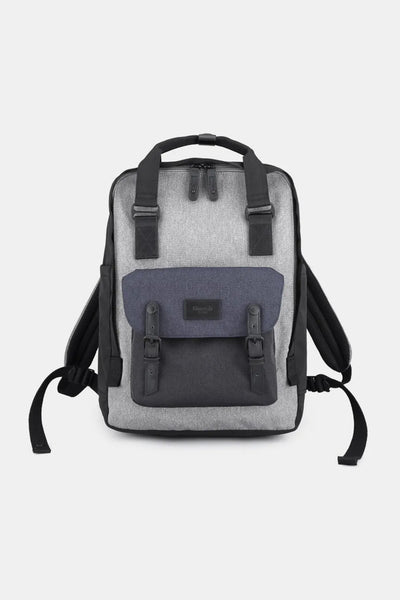Waterproof Canvas Backpack Bag with Handles