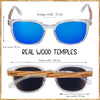 Woodies Clear Acetate Frame + Colored TAC Lens Sunglasses-Unisex Sunglasses-Reef Love
