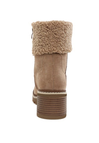 Woolly Faux Fur & Embroidery Detail Boots- Boho Chic Styles by Reef Love
