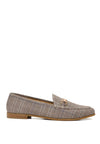 Shop Zaara Faux Suede Slip-On Loafers-Solid faux suede loafers with a classic metal buckle & low heel. Slip-on, round toe design perfect for workdays, casual outings & timeless everyday style.-available at Reef Love online boho-chic boutique