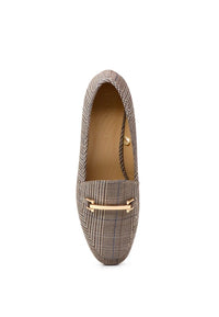 Shop Zaara Faux Suede Slip-On Loafers-Solid faux suede loafers with a classic metal buckle & low heel. Slip-on, round toe design perfect for workdays, casual outings & timeless everyday style.-available at Reef Love online boho-chic boutique