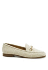 Shop Zaara Faux Suede Slip-On Loafers-Solid faux suede loafers with a classic metal buckle & low heel. Slip-on, round toe design perfect for workdays, casual outings & timeless everyday style.-available at Reef Love online boho-chic boutique