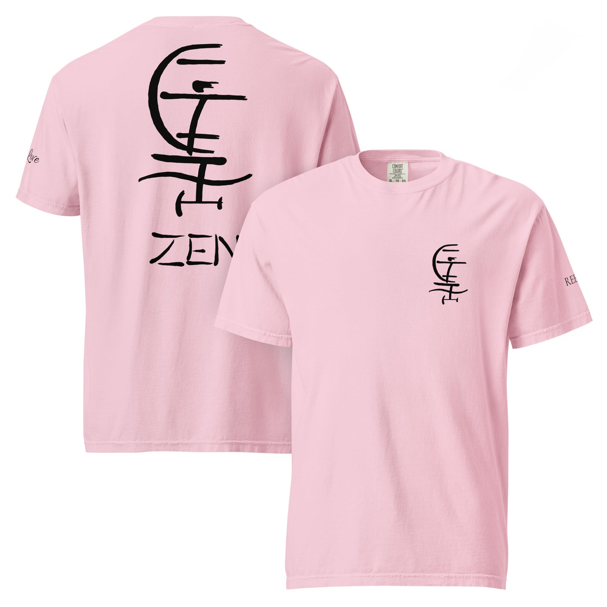 Zen-2 Wind Foil Boarding Graphic T-Shirt 100% Cotton- Boho Chic Styles by Reef Love