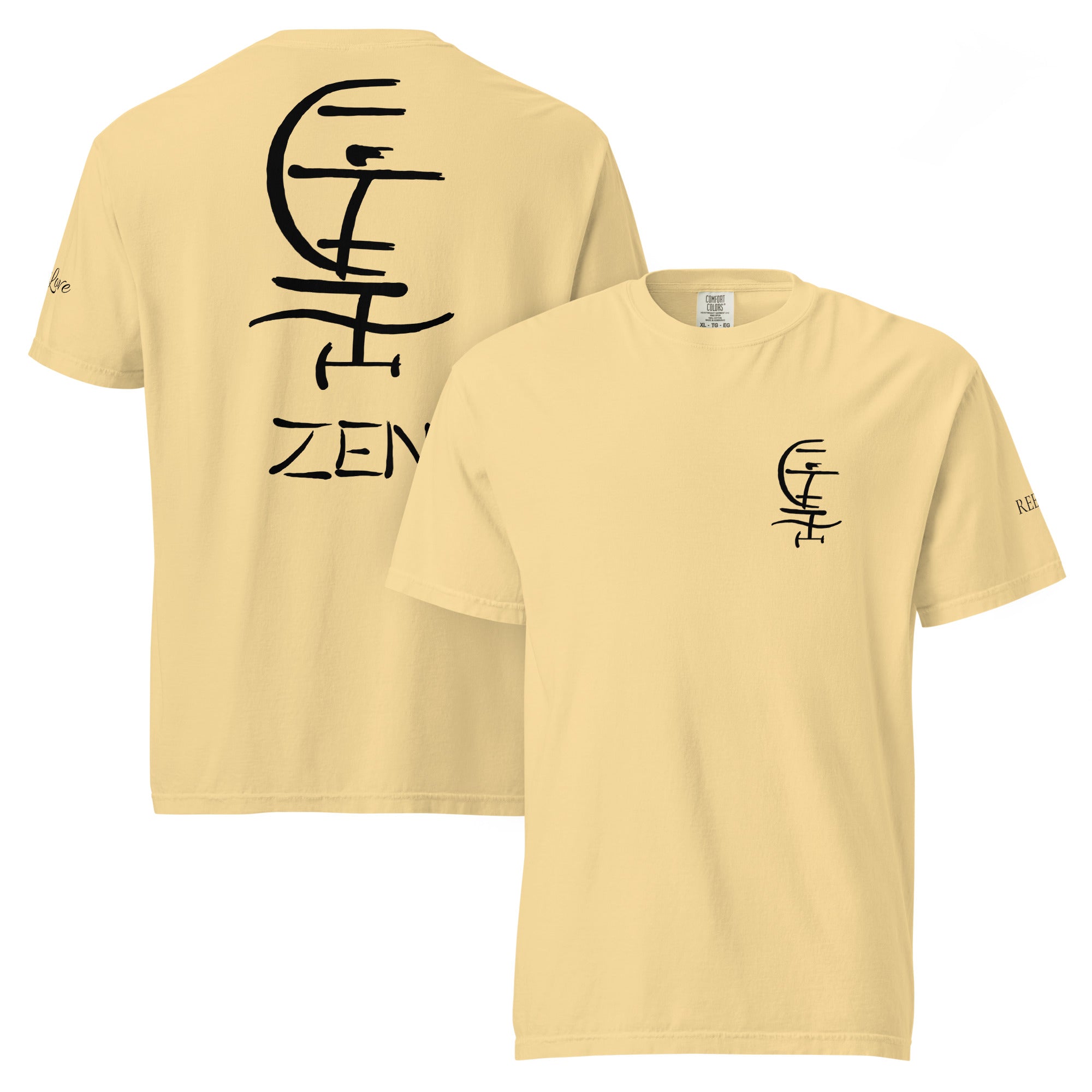 Zen-2 Wind Foil Boarding Graphic T-Shirt 100% Cotton- Boho Chic Styles by Reef Love