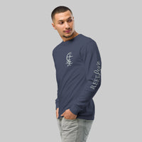 Zen-2 Wind Foiling Long Sleeve Graphic T-Shirt - Exclusive Reef Love Custom Design- Boho Chic Styles by Reef Love