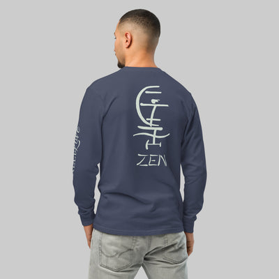Zen-2 Wind Foiling Long Sleeve Graphic T-Shirt - Exclusive Reef Love Custom Design- Boho Chic Styles by Reef Love