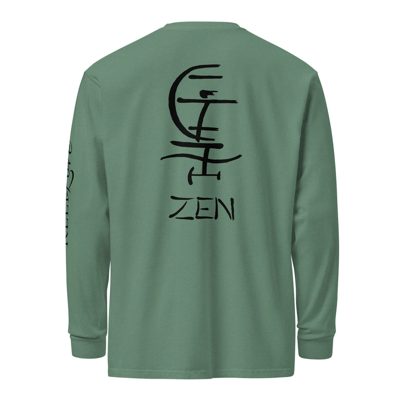 Zen Wind Foiling Long Sleeve Graphic T-Shirt | Exclusive Reef Love Custom Design- Boho Chic Styles by Reef Love