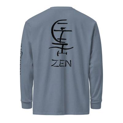 Zen Wind Foiling Long Sleeve Graphic T-Shirt | Exclusive Reef Love Custom Design- Boho Chic Styles by Reef Love