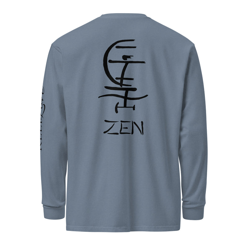 Zen Wind Foiling Long Sleeve Graphic T-Shirt | Exclusive Reef Love Custom Design- Boho Chic Styles by Reef Love