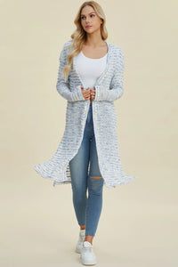 Lightweight Open Front Longline Cardigan-Double Take-Reef Love