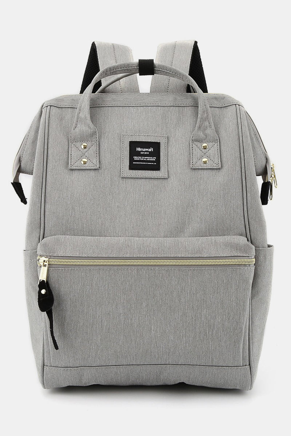 Waterproof Canvas Backpack Bag with Side Pockets. Computer Bag. Work Bag. Book bag. 