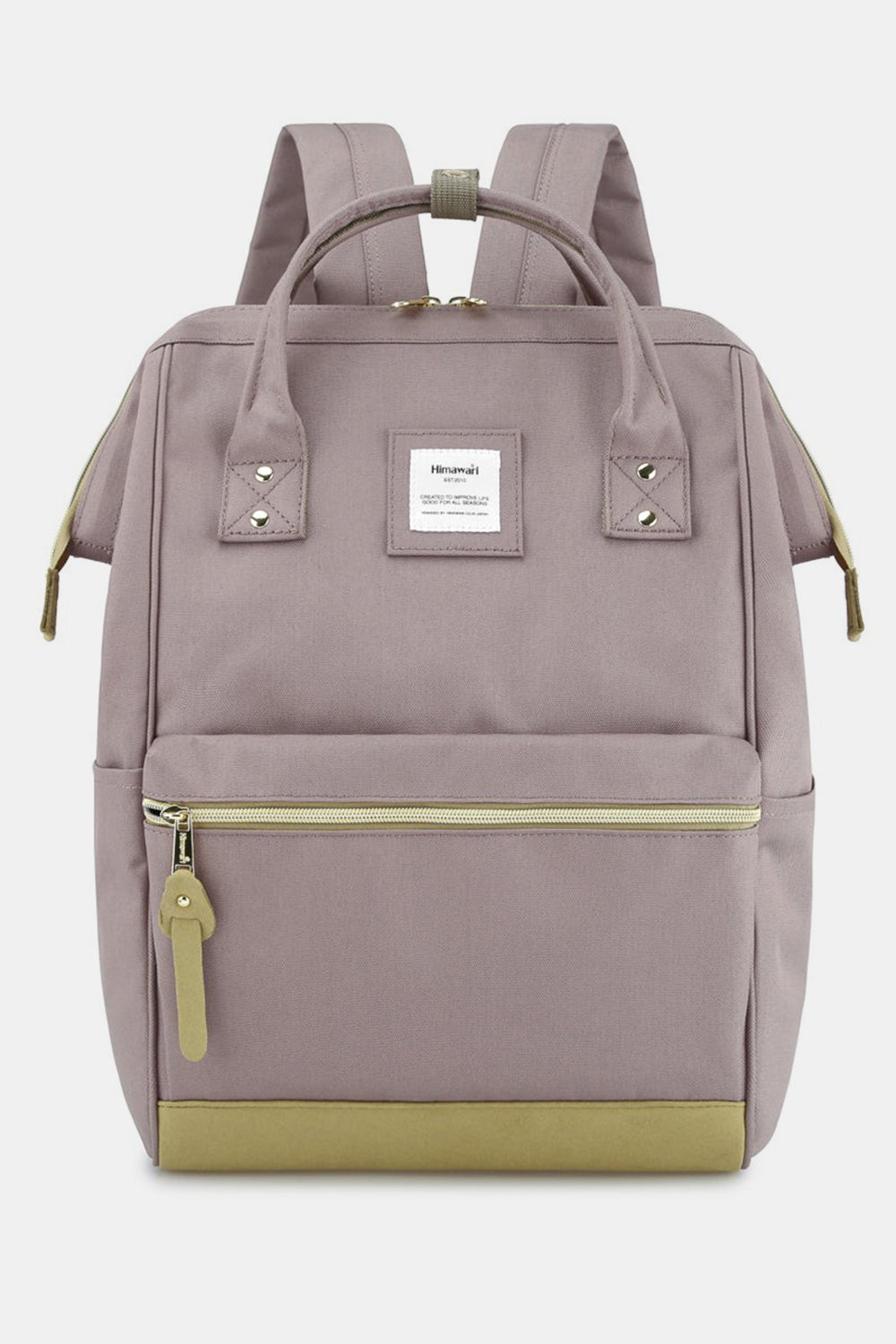 Waterproof Canvas Backpack Bag with Side Pockets. Computer Bag. Work Bag. Book bag. 